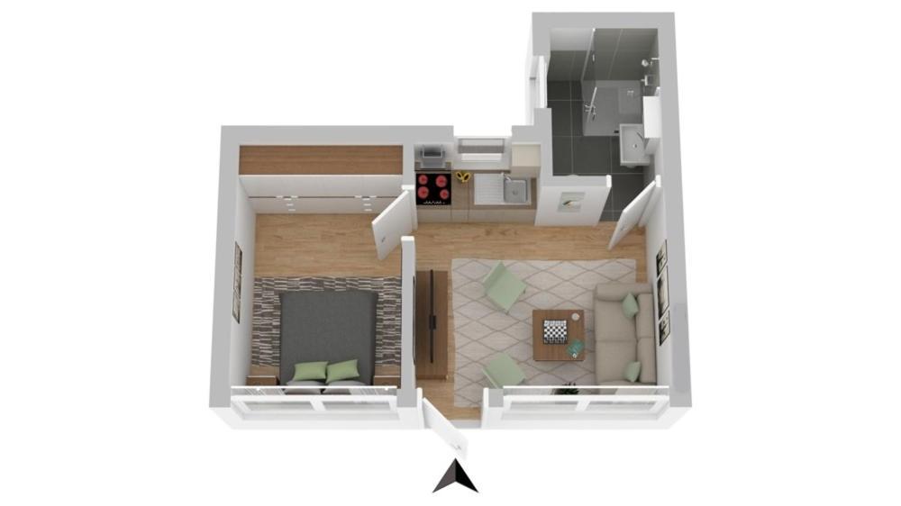 Bungalow-Park Ostseenordstern Wustrow  Bagian luar foto