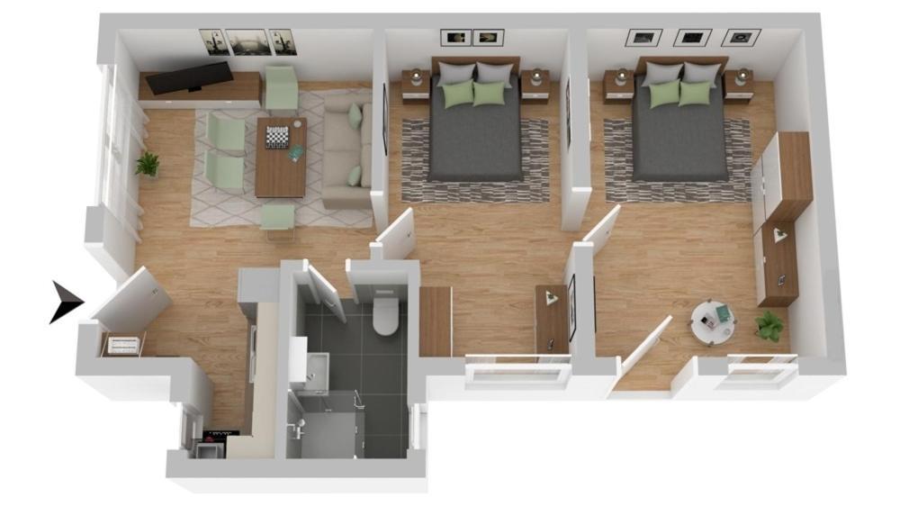 Bungalow-Park Ostseenordstern Wustrow  Bagian luar foto